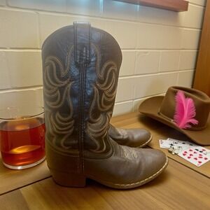 Smoky 🤠Western Indie Sleaze, Festival, Boho, Rodeo, Coastal Cowgirl‎ Boots Sz6